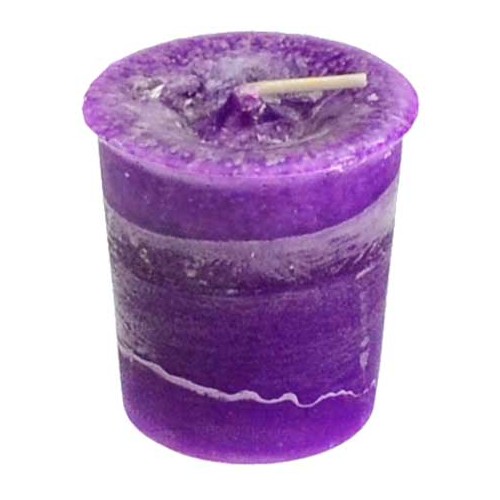 Crown Chakra Votive Candle for Spiritual Connection