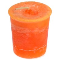 Sacral Chakra Votive Candle for Energy Enhancement