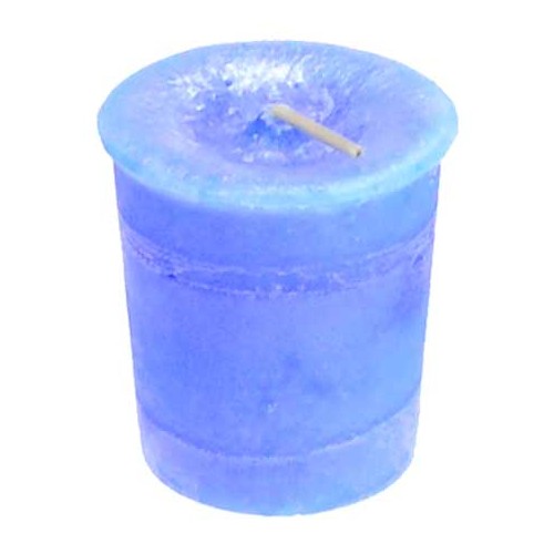 Throat Chakra Votive Candle