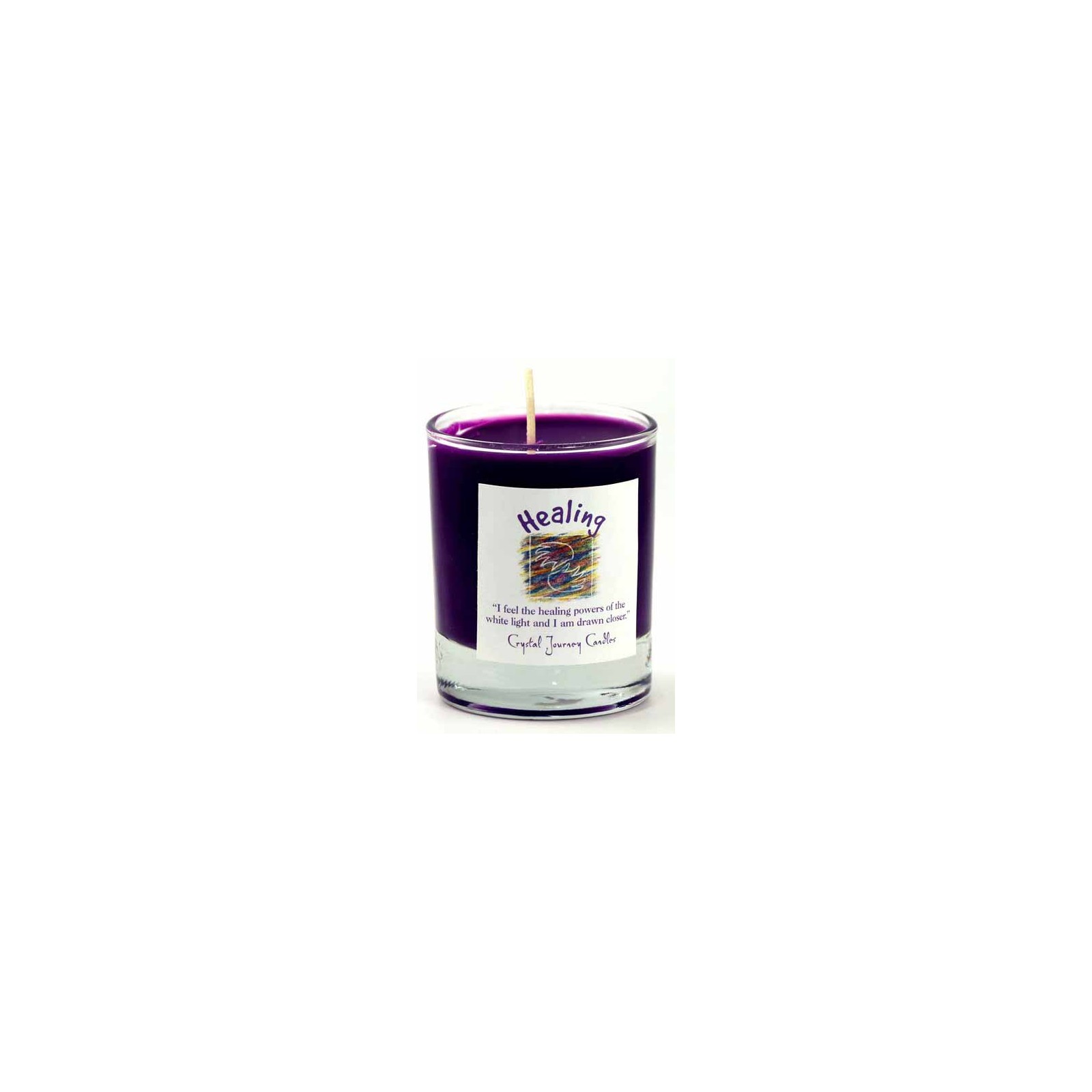 Healing Soy Votive Candle for Wellness