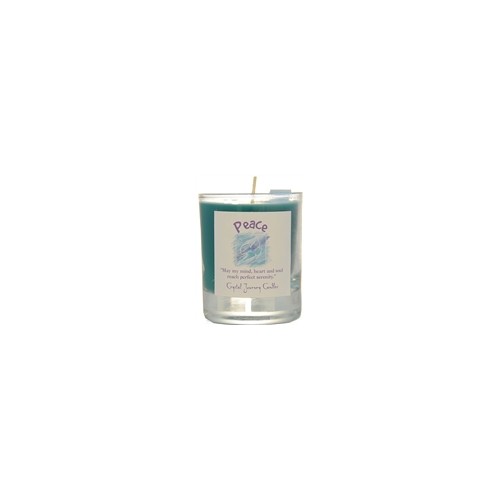 Peace Soy Votive Candle for Relaxation