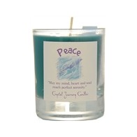 Peace Soy Votive Candle for Relaxation