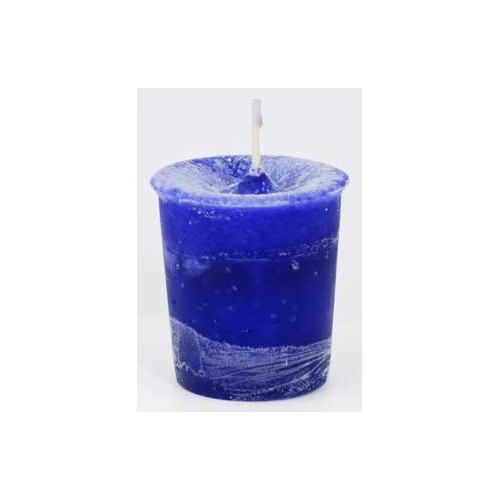 Creativity Herbal Votive Candle in Purple