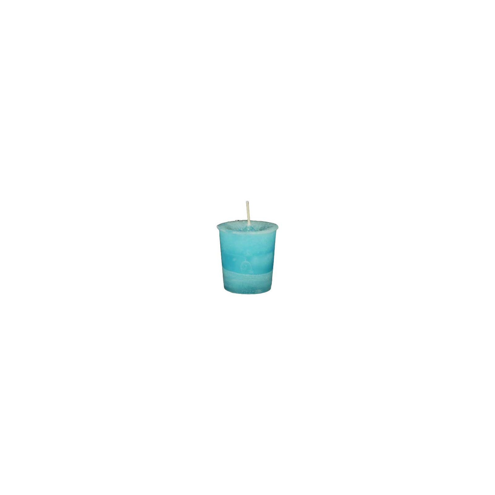 Dreams Herbal Votive - Light Aqua Scented Candle