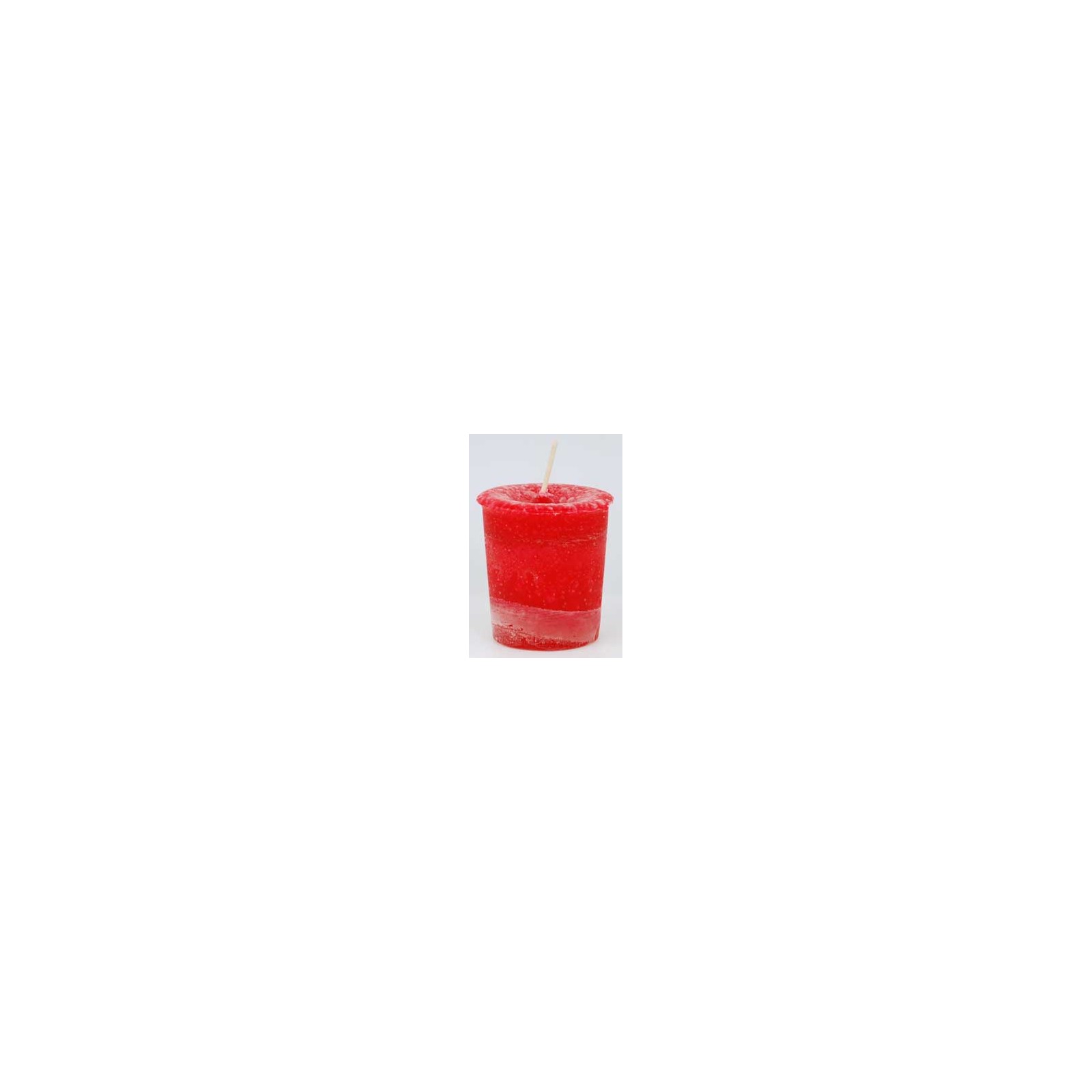 Seduction Herbal Votive Candle Red Pink