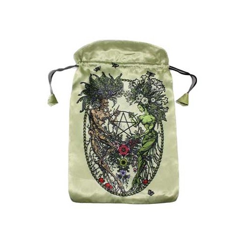 Magickal Botanical Tarot Bag 6" x 9"