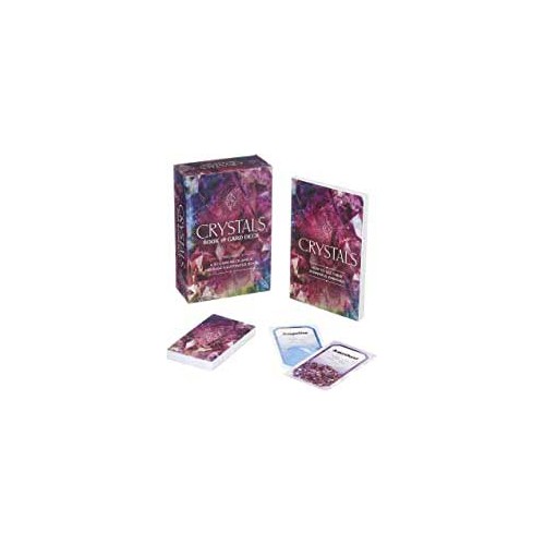 Crystals Book & Card Deck for Healing