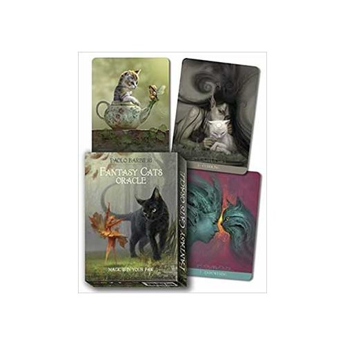 Fantasy Cats Oracle Deck by Paolo Barbieri