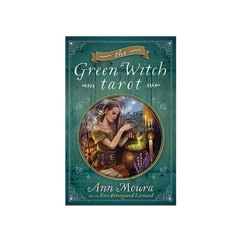 Green Witch Tarot Deck and Book