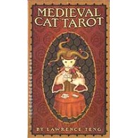 Tarot Medieval de Gato Lectura Divertida Cartas