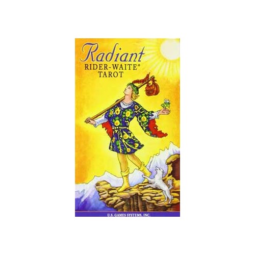 Radiant Rider-Waite Tarot Deck with Instructional Booklet