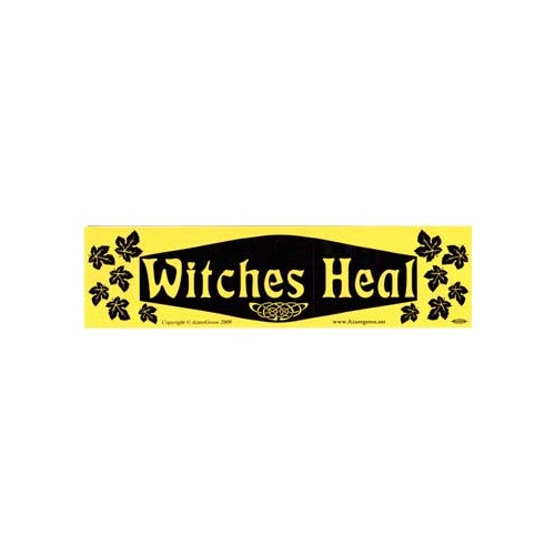 Witches Heal Bumper Sticker