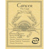 Cancer Zodiac Sign Poster - Astrology Art