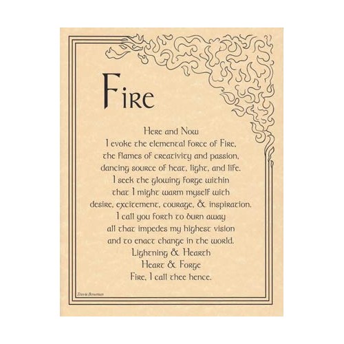 Fire Evocation Poster