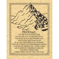 Mountain Prayer Poster for Inspiration