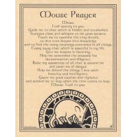 Mouse Prayer Wall Poster