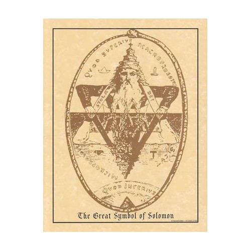 Great Symbol of Solomon Poster