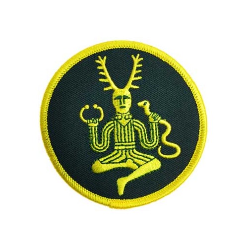 Cernunnos Golden Patch 3"