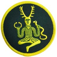 Cernunnos Golden Patch 3"