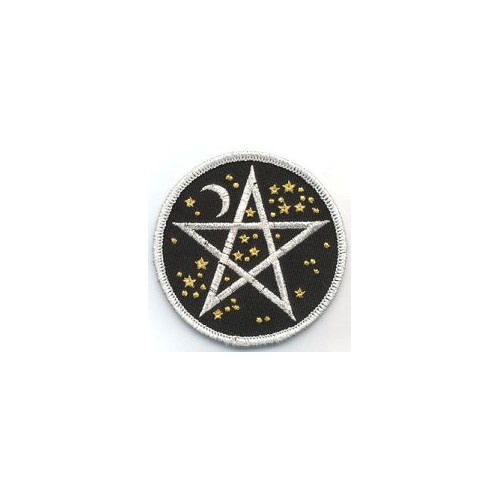 Starry Pentagram Iron-On Patch