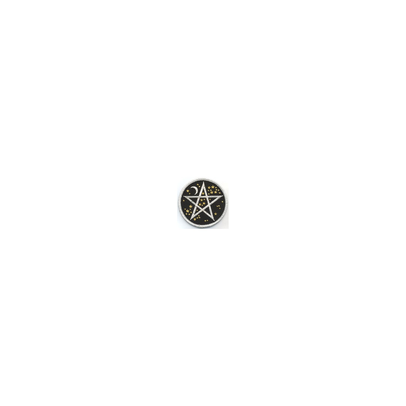 Starry Pentagram Iron-On Patch