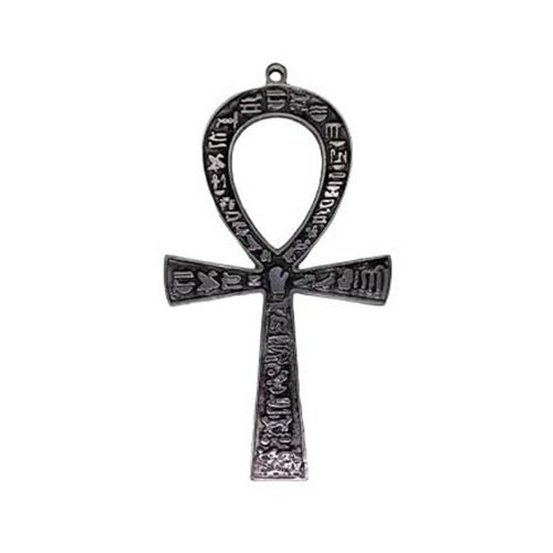 4 1/2" x 8" Silver Plated Ankh