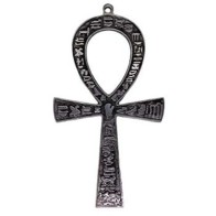 4 1/2" x 8" Silver Plated Ankh