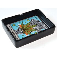 Stoner Tarot Card Ashtray for Smokable Items