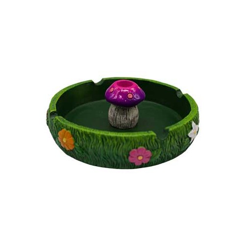 Colorful Mushroom Ashtray for Incense