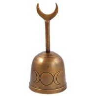 5" Moon Altar Bell for Ceremonies