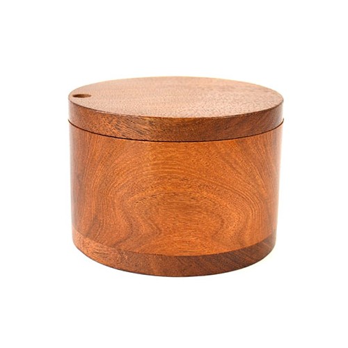 Caja de Madera de Acacia con Tapa Giratoria (3.75 pulgadas)