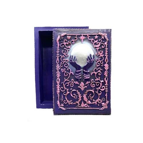 Crystal Ball Tarot Box - Secure Your Cards