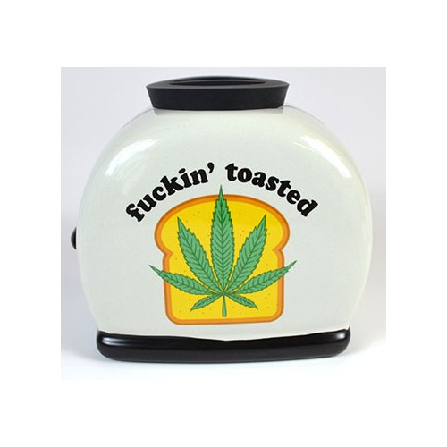 Toaster Shaped Novelty Storage Jar