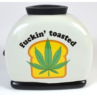 Toaster Shaped Novelty Storage Jar