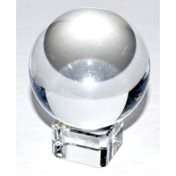 Clear Gazing Ball for Scrying and Divination