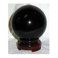 50mm Black Gazing Ball for Divination