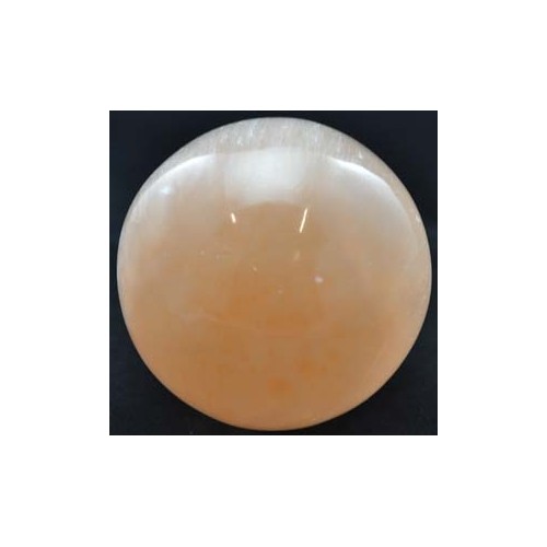 2" - 3" Orange Selenite Gazing Ball