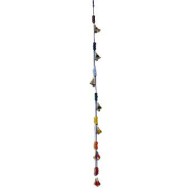 28 Inch Chakra Hanging Bells for Tranquility