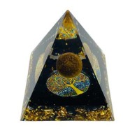 2.5 Inch Tree of Life Moon Orgonite Pyramid