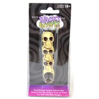 Skulls Pipe Quirky Smoking Accessory Unique Ceramic