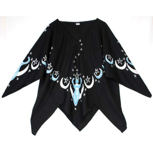 Moon Goddess Top Black for Elegant Style