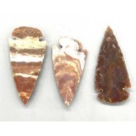 2 inch Arrowhead Jasper Stone