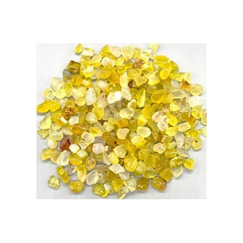 1 lb Yellow Tumbled Agate Chips