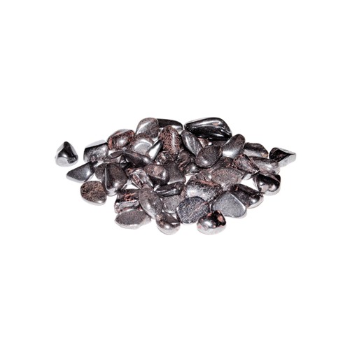 Hematite Tumbled Chips 1lb - Versatile Healing Stones