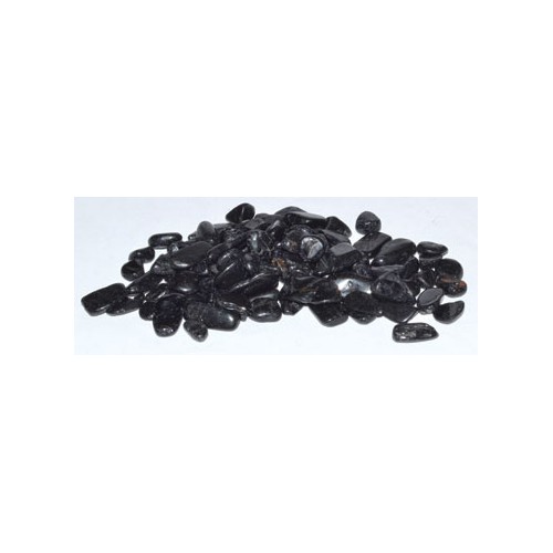 1 lb Black Tumbled Tourmaline Chips