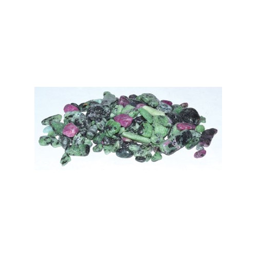 1 lb Ruby Zoisite Tumbled Chips 5-7mm