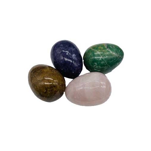 Various Crystal and Stone Eggs Collection