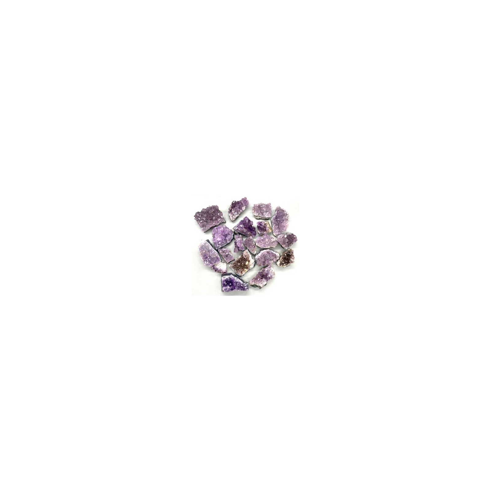 Amethyst B Druse Flat (3 lbs) for Healing and Peace