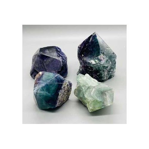 Polished Fluorite Points Box for Inspiration