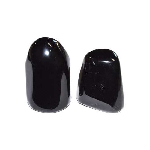 Black Obsidian Stone Free Form for Energy Protection